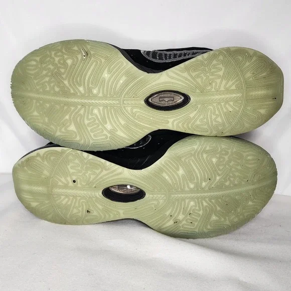 Nike Zoom Basketball Shoes Low Top Performance Black Sneakers Size 9 - Picture 7 of 8